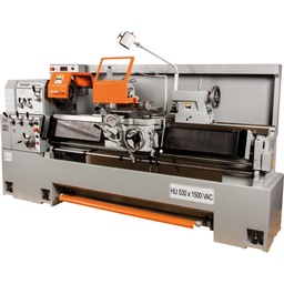 Huvema Draaibank 530x1500 mm met variabel toerental | HU 530x1500-4 VAC Topline DRO