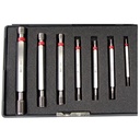 Huvema M3 , M4 , M5 , M6 , M8 , M10 , M12 , 6H | Draadpenkaliber set