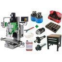 Huvema Tandwiel boorfreesmachine met digitale uitlezing en variabel toerental SK30 - combi deal | PROMO HU 45 DM-4 NG DRO VARIO