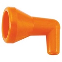 Huvema 1/4'' Spuitmond koelslang 1/8" hoek 90˚ 4 stuks | H82224