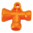 Huvema 1/4'' T-verdeler 1/4“ 2 stuks | H62426