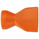Huvema 1/2'' Spuitmond koelslang (rechte sproei) 1 1/4" 2 stuks | H84058