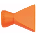 Huvema 3/8'' Spuitmond koelslang (fakkel sproei) 1 1/4'' 2 stuks | H83037