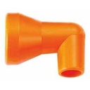 Huvema 1/2'' Spuitmond koelslang (hoek 90˚) 3/8" 4 stuks | H84444