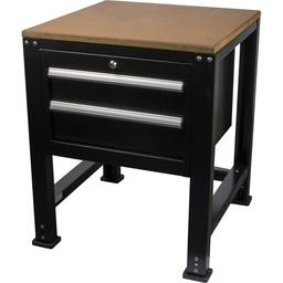 Huvema Werktafel / onderstel 70 x 70 cm met 2 laden | OS UNI-3