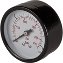 Huvema Manometer achteraanslag 50mm 1/4 | MNM UNI COMP