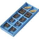 Huvema Set wisselplaten voor draaien van staal | Set Turning inserts 2525 Steel