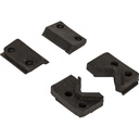 Huvema Bedafstrijkerset, (set) langsgeleiding compleet | BAS HU 1010B