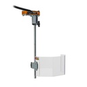 TECNOPIU Afscherming Ø 230 h 180 mm. - met veiligheidsmicroschakelaar | PTR 02/180