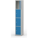 Huvema Lockerkast - 4 personen | BL 350x400x1950 4PL