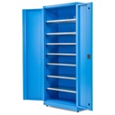 Huvema Materiaalkast met 7 legborden | BL 7D 920x450x2030 MC