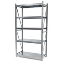 Huvema Industriële legbordstelling basis element | BL 5SH 1000x500x2000 LBSB