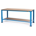 Huvema Werktafel 200 x 70 cm met MDF werkblad | BL 2SH 2000x700x850 WB