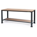 Huvema Werktafel 200 x 70 cm met MDF werkblad | BL 2SH 2000x700x850 WB G