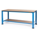 Huvema Werktafel 170 x 70 cm met MDF werkblad | BL 2SH 1700x700x850 WB
