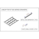 Huvema Plastic Doos Set Voor 57000 Serie Lade