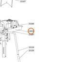 Collomix zwenkarm voor XM 2-650 en XM 3-900