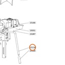 Collomix handgreep rechts voor XM 2-650 en XM 3-900