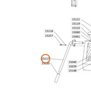 Collomix handgreep links voor XM 2-650 en XM 3-900